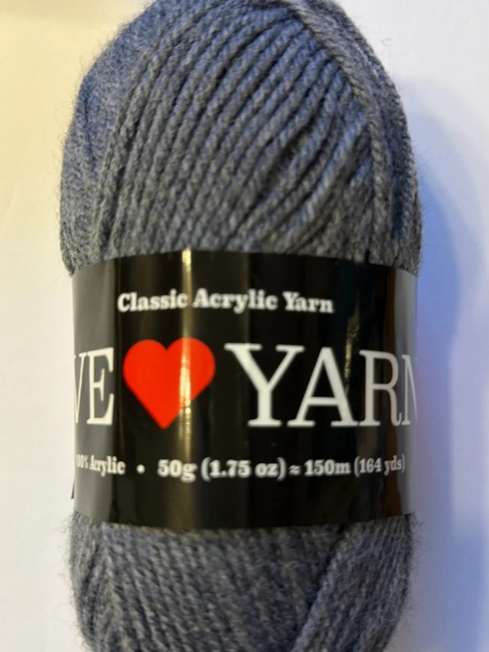 Charcoal Gray We Live Yarn - 20 Skeins